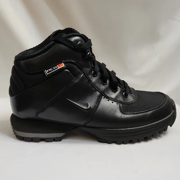Nike ACG All Conditions Gear Black Boots (M Size 8.5) - Picture 1 of 16
